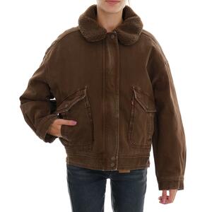 SHERPA BOMBER MARRONE